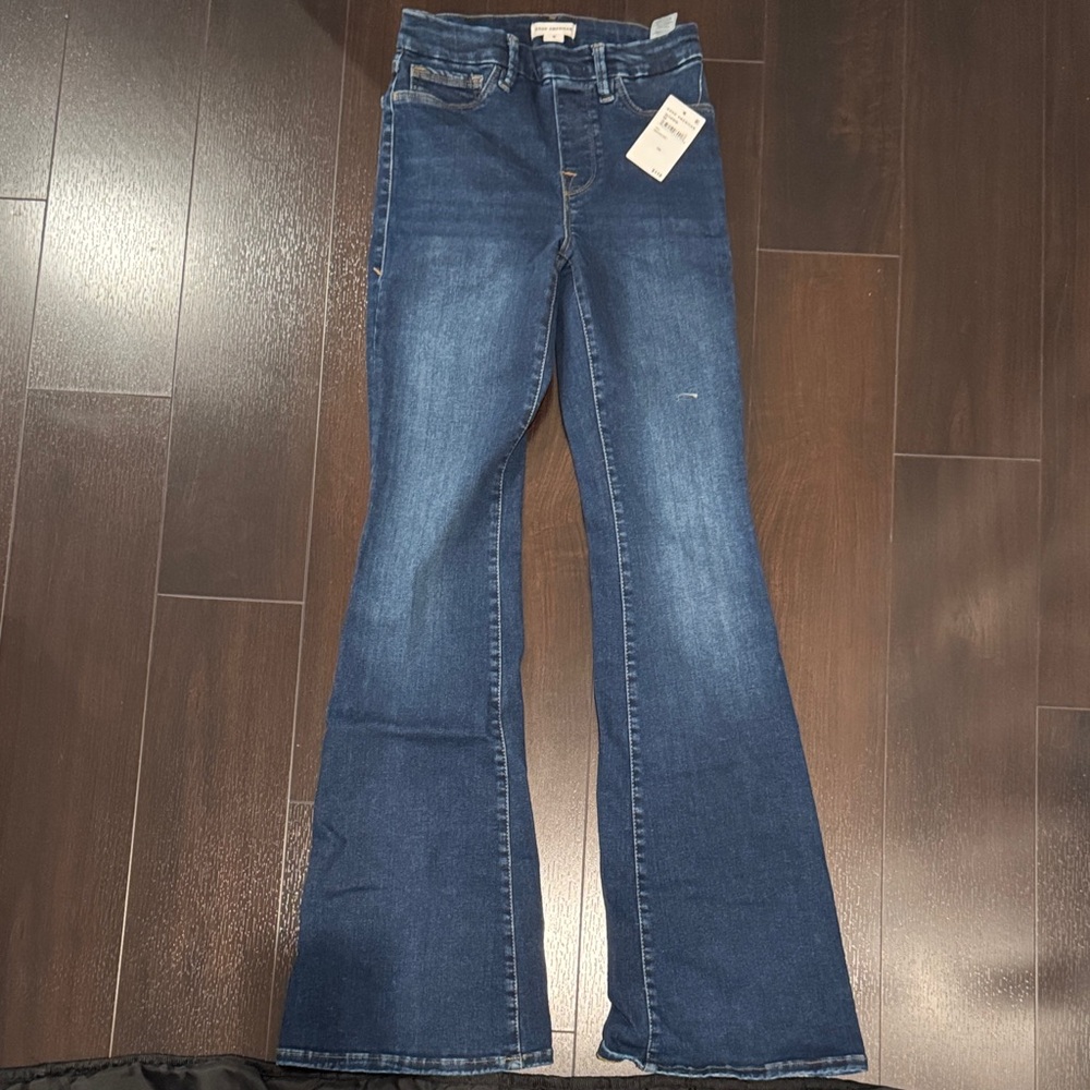 Good American Women's Blue Flared Jeans